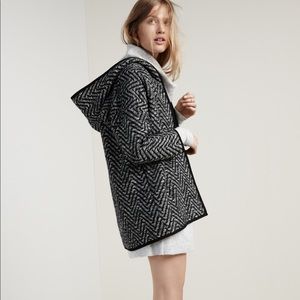 Madewell herringbone car coat
